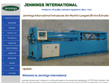 Tablet Screenshot of jenningsinternational.com